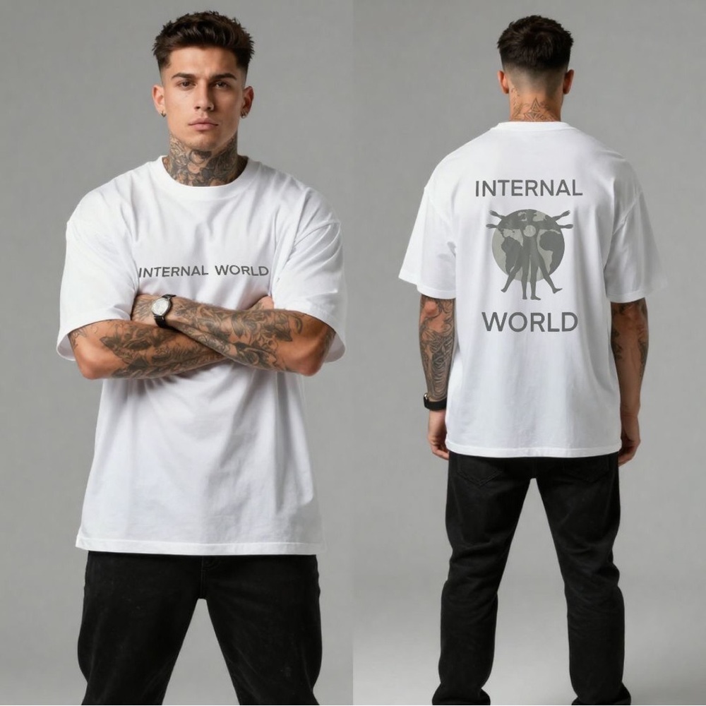 Graphic T-shirt Heavyweight Streetwear Limited Mens / Unisex - Picture 9 of 10